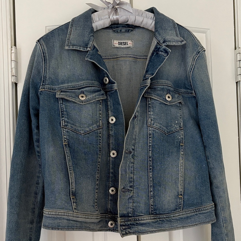 Diesel Women's Classic Blue Jean Jacket